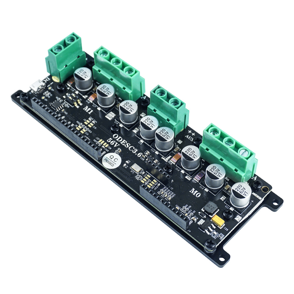 Контроллер ODESC3.6 для высоко – обзор и цена Odrive Dual Brushless Motor Controller